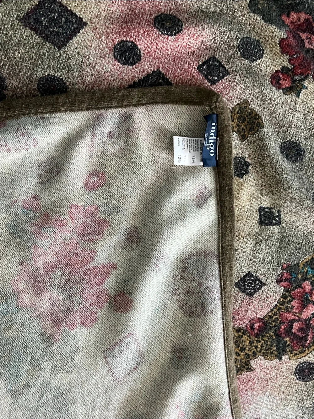 Indigo soft decorative